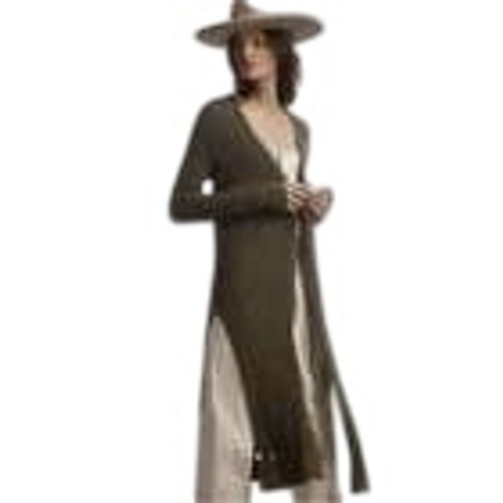 Anthropologie Gauzy Duster Cardigan green – NWT Moss $148 Beachy Boho XXS